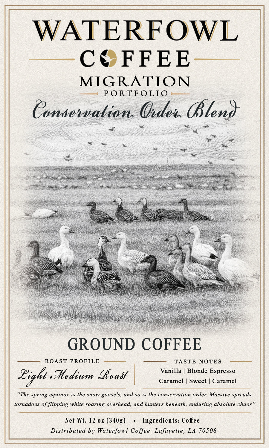 Conservation Order - Blonde Espresso
