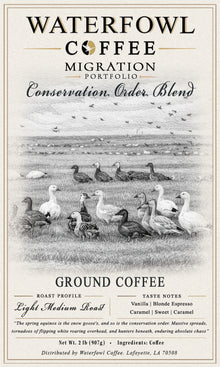 Conservation Order Blonde Espresso · 2 lb ground in kraft bag