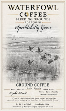 Specklebelly Goose Ethiopia Single Origin · 12 oz ground in kraft bag