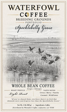 Specklebelly Goose Ethiopia Single Origin · 2 lb whole bean in kraft bag