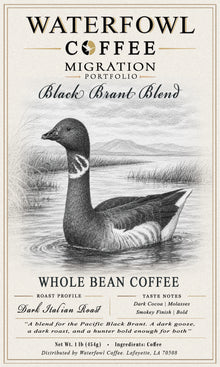 Black Brant Italian Roast · 1 lb whole bean in kraft bag