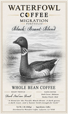 Black Brant Italian Roast · 5 lb whole bean in kraft bag
